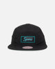 Mitchell & Ness San Antonio Spurs Team Logo Camper Strapback Black