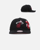 Mitchell & Ness Miami Heat 'Love & Devotion' Pro Crown Snapback Black