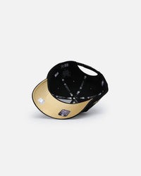 New Era Los Angeles Lakers 'NBA Gold Links' 9FORTY A-Frame Snapback Black/Gold