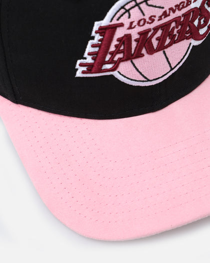 Mitchell & Ness Los Angeles Lakers 'Love & Devotion' Snapback Black/Pink
