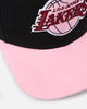 Mitchell & Ness Los Angeles Lakers 'Love & Devotion' Snapback Black/Pink