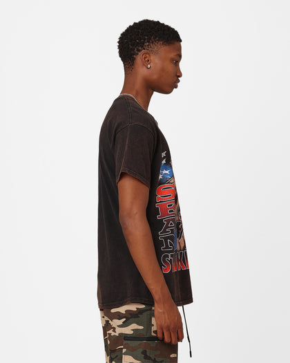 Goat Crew X UFC Sean Strickland Vintage T-Shirt Black Wash