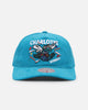 Mitchell & Ness Charlotte Hornets Suns Out Corduroy Deadstock Snapback Teal