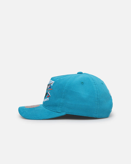 Mitchell & Ness Charlotte Hornets Suns Out Corduroy Deadstock Snapback Teal