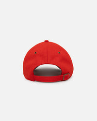47 Brand Chicago Bulls Wooly Clean Up Strapback Red