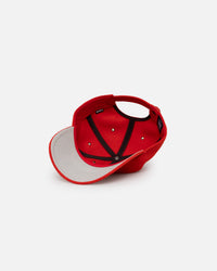 47 Brand Chicago Bulls Wooly Clean Up Strapback Red