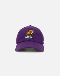 47 Brand Phoenix Suns Wooly Clean Up Strapback Purple