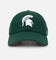47 Brand Michigan State Spartans Wooly Clean Up Strapback Dark Green