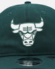 New Era Chicago Bulls 'Retro Crown Classic' 9FIFTY Retro Crown Strapback Dark Green