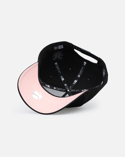 New Era Boston Red Sox 'Pink Satin Hearts' 9FORTY A-Frame Snapback Black/White