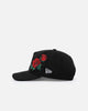 New Era New York Mets 'Corduroy Rose' Pre-Curved Golfer Snapback Black Corduroy/White