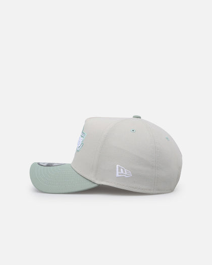 New Era Los Angeles Lakers 'Sea Glass' 9FORTY A-Frame Snapback Stone/Green