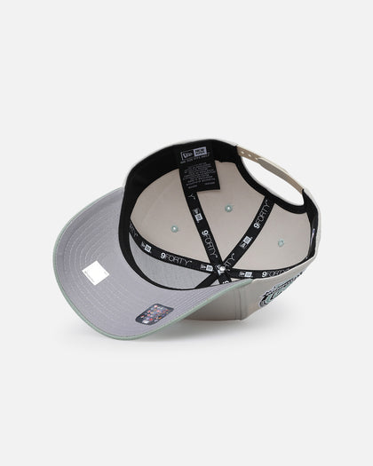 New Era Los Angeles Lakers 'Sea Glass' 9FORTY A-Frame Snapback Stone/Green