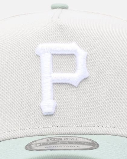 New Era Pittsburgh Pirates 'Sea Glass' 9FORTY A-Frame Snapback Stone/Green