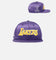 New Era Los Angeles Lakers 'Satin Script' 9FIFTY Snapback OTC