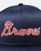 New Era Atlanta Braves 'Satin Script' 9FIFTY Snapback OTC