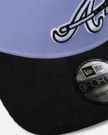 New Era Atlanta Braves 9FORTY A-Frame Snapback Lavender/Black