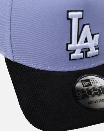 New Era Los Angeles Dodgers 9FORTY A-Frame Snapback Lavender/Black