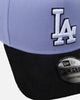New Era Los Angeles Dodgers 9FORTY A-Frame Snapback Lavender/Black