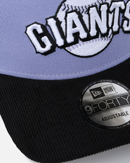New Era San Francisco Giants 9FORTY A-Frame Snapback Lavender/Black