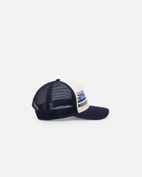 American Needle Sinclair Trucker Snapback Navy/Ivory