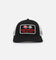 American Needle Twill Valin Patch Trucker Snapback Ivory/Black