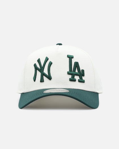 New Era New York Yankees X Los Angeles Dodgers 'Dual Logo' 9FORTY A-Frame Snapback Chrome/Dark Green
