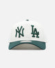 New Era New York Yankees X Los Angeles Dodgers 'Dual Logo' 9FORTY A-Frame Snapback Chrome/Dark Green