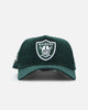 New Era Las Vegas Raiders 'Dark Green Cord' 9FORTY A-Frame Snapback Dark Green