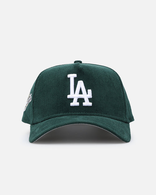New Era Los Angeles Dodgers 'Dark Green Cord' 9FORTY A-Frame Snapback Dark Green