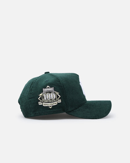 New Era New York Yankees 'Dark Green Cord' 9FORTY A-Frame Snapback Dark Green