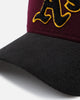 New Era Oakland Athletics 'Large Chenille' 9FORTY A-Frame Snapback Maroon