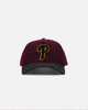 New Era Philadelphia Phillies 'Large Chenille' 9FORTY A-Frame Snapback Maroon