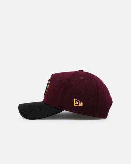 New Era San Francisco Giants 'Large Chenille' 9FORTY A-Frame Snapback Maroon