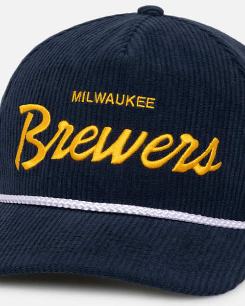 47 Brand Milwaukee Brewers 'MLB Opening Day' Crossrope Hitch Snapback Navy