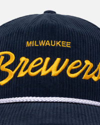47 Brand Milwaukee Brewers 'MLB Opening Day' Crossrope Hitch Snapback Navy