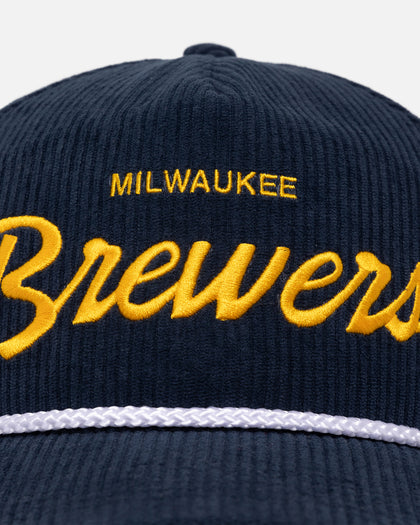 47 Brand Milwaukee Brewers 'MLB Opening Day' Crossrope Hitch Snapback Navy