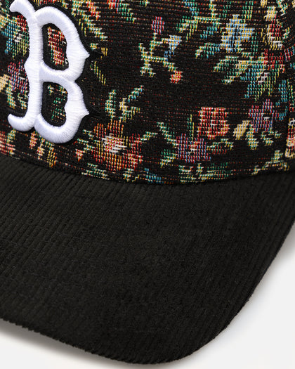 New Era Boston Red Sox 'Floral Tapestry' 9FORTY A-Frame Snapback Tapestry/Black