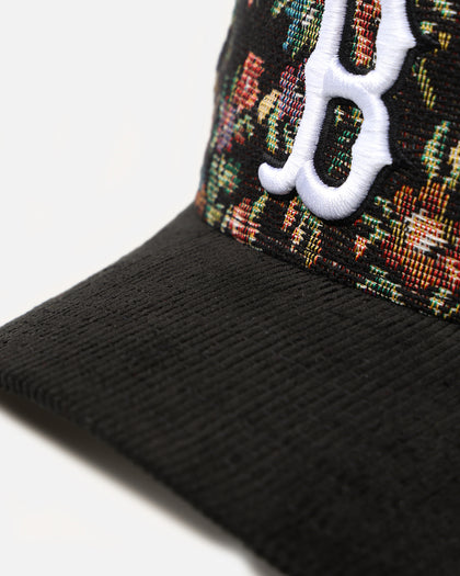 New Era Boston Red Sox 'Floral Tapestry' 9FORTY A-Frame Snapback Tapestry/Black