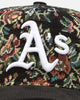 New Era Oakland Athletics 'Floral Tapestry' 9FORTY A-Frame Snapback Tapestry/Black