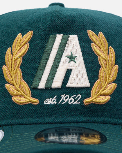 New Era Houston Astros 'Heritage Golf' Pre-Curved Golfer Snapback Cilantro Green