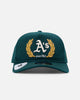 New Era Oakland Athletics 'Heritage Golf' Pre-Curved Golfer Snapback Cilantro Green