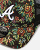 New Era Atlanta Braves 'Black Floral Tapestry' 9FORTY A-Frame Trucker Snapback Tapestry