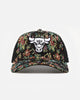 New Era Chicago Bulls 'Black Floral Tapestry' 9FORTY A-Frame Trucker Snapback Tapestry