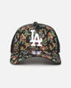 New Era Los Angeles Dodgers 'Black Floral Tapestry' 9FORTY A-Frame Trucker Snapback Tapestry