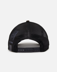 New Era New York Yankees 'Black Floral Tapestry' 9FORTY A-Frame Trucker Snapback Tapestry
