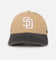 47 Brand San Diego Padres 47 Clean Up Strapback Khaki