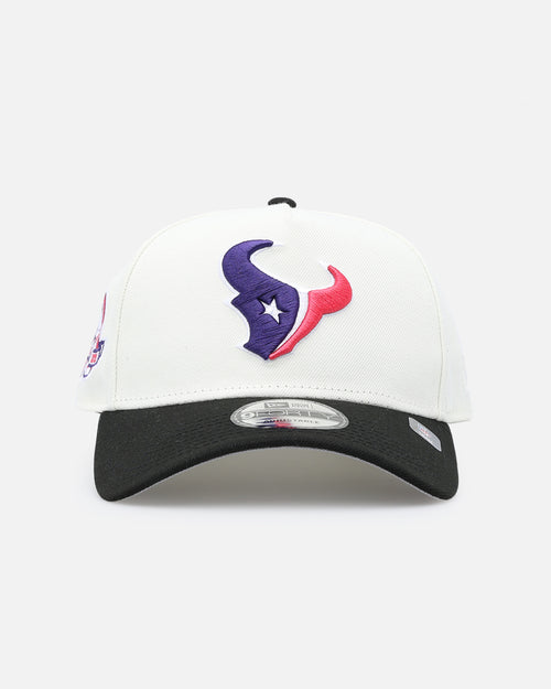 New Era Houston Texans 'Neon Nights' 9FORTY Snapback Chrome/Black
