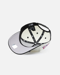 New Era Houston Texans 'Neon Nights' 9FORTY Snapback Chrome/Black