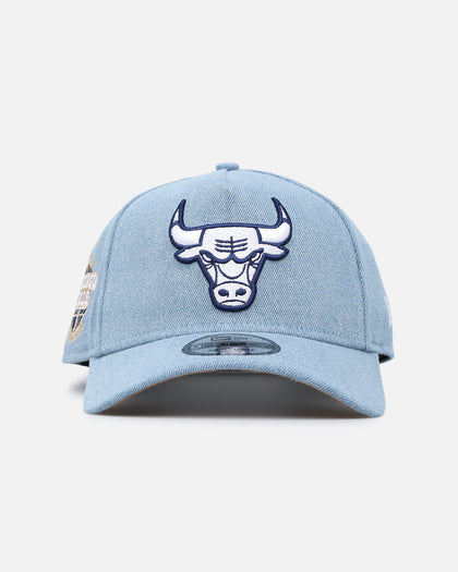 New Era Chicago Bulls 'Denim White' 9FORTY A-Frame Snapback Denim/Wheat/White